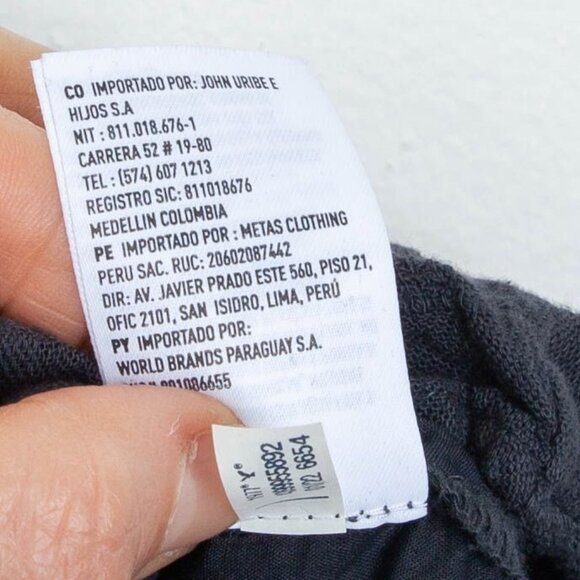 American Eagle Womens Tiered Open Back Romper Size XS Gray Sleeveless Coquette - Picture 7 of 10